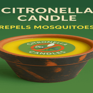 Citronella Sivrisinek Kovucu Kavanoz Mum