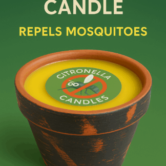 Citronella Sivrisinek Kovucu Kavanoz Mum