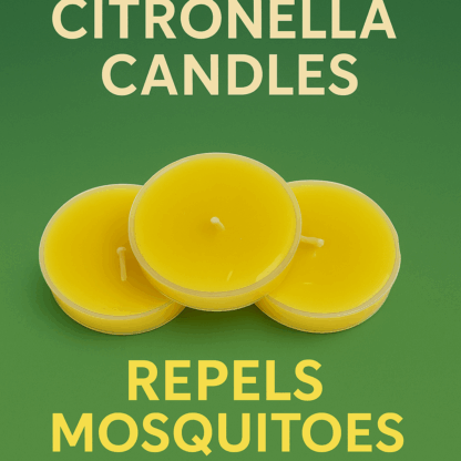 Citronella Sivrisinek Kovucu Mum 3 lü