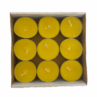 Citronella Sivrisinek Kovucu Tealight Mum 9 lu