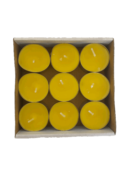 Citronella Sivrisinek Kovucu Tealight Mum 9 lu
