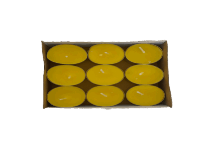 Citronella Sivrisinek Kovucu Tealight Mum 9 lu - Görsel 2