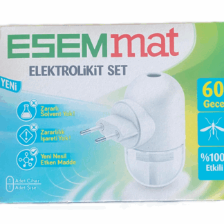 ESEMmat ELEKTROLİKİT SET 60 Gece
