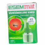 Sivrisinek Kovucu ESEMmat ELEKTROLİKİT YEDEK 45 Gece