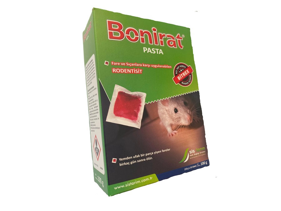 Bonirat Pasta 100 Gr rodentisit pasta yem